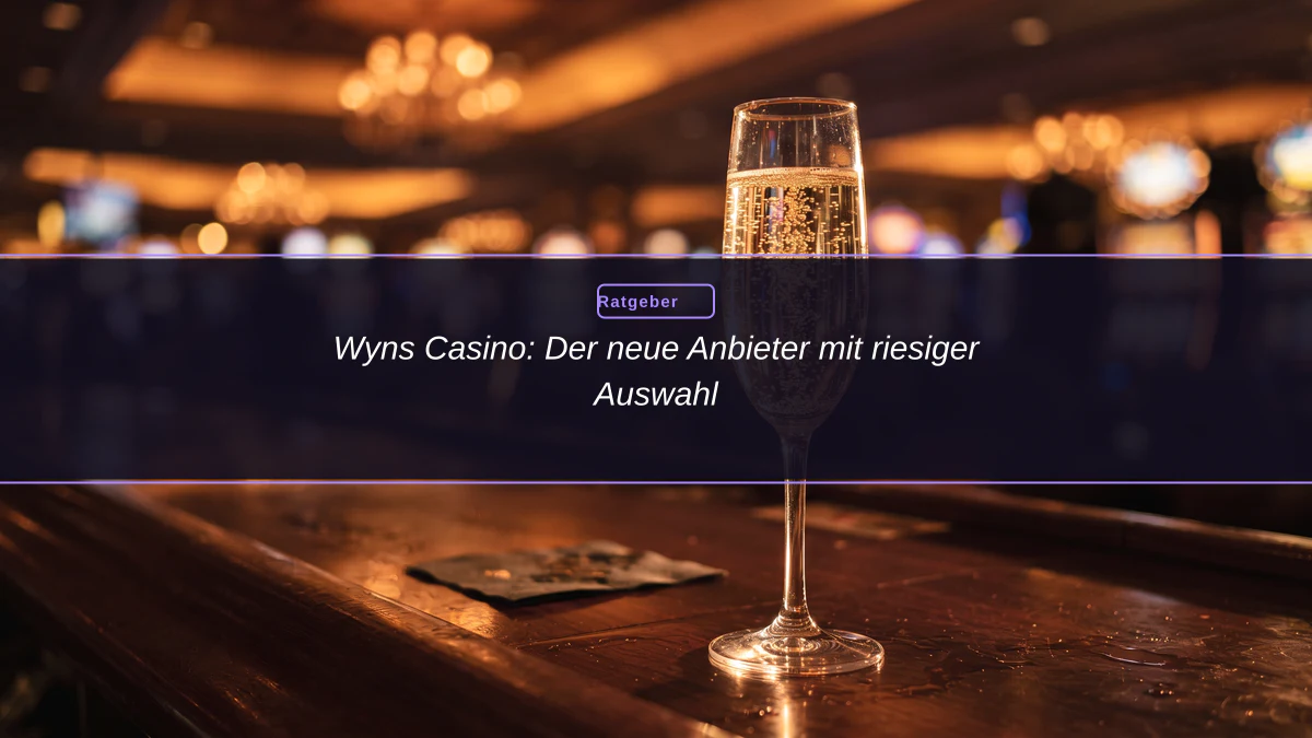 Wyns Casino: Der neue Anbieter mit riesiger Auswahl
