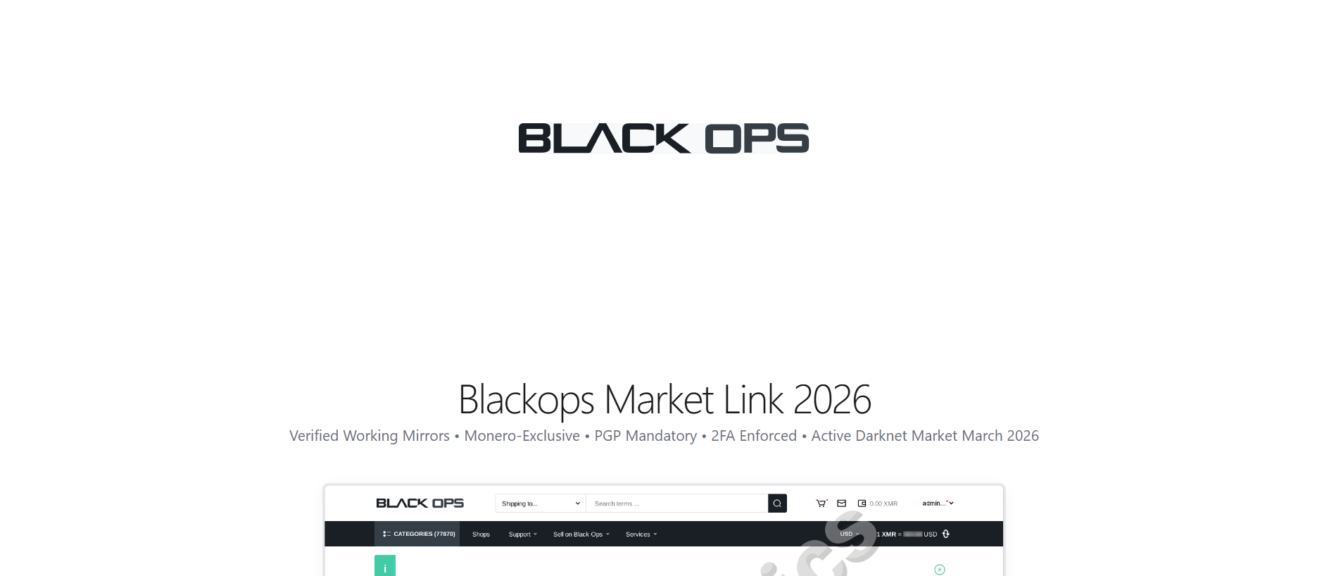 Screenshot of blackops.pics