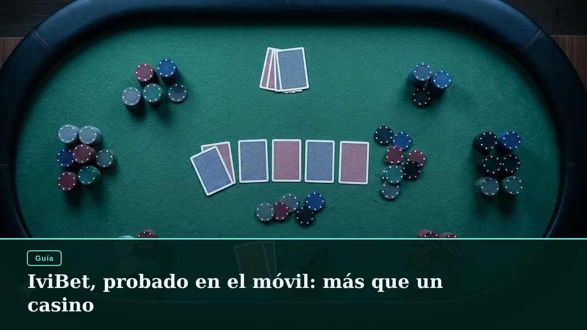 IviBet, probado en el móvil: más que un casino