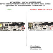 WB27T11151 Correct incorrect