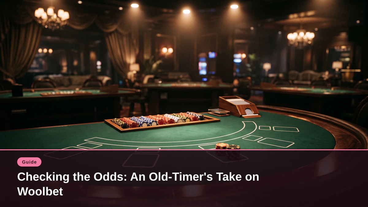 Checking the Odds: An Old-Timer's Take on Woolbet