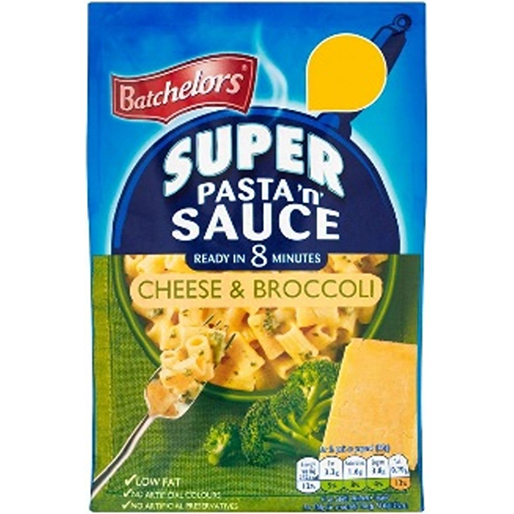 Cheese & Brocolli Batchelors Pasta N Sauce