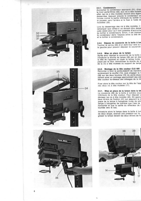 Durts M605 à condenseur