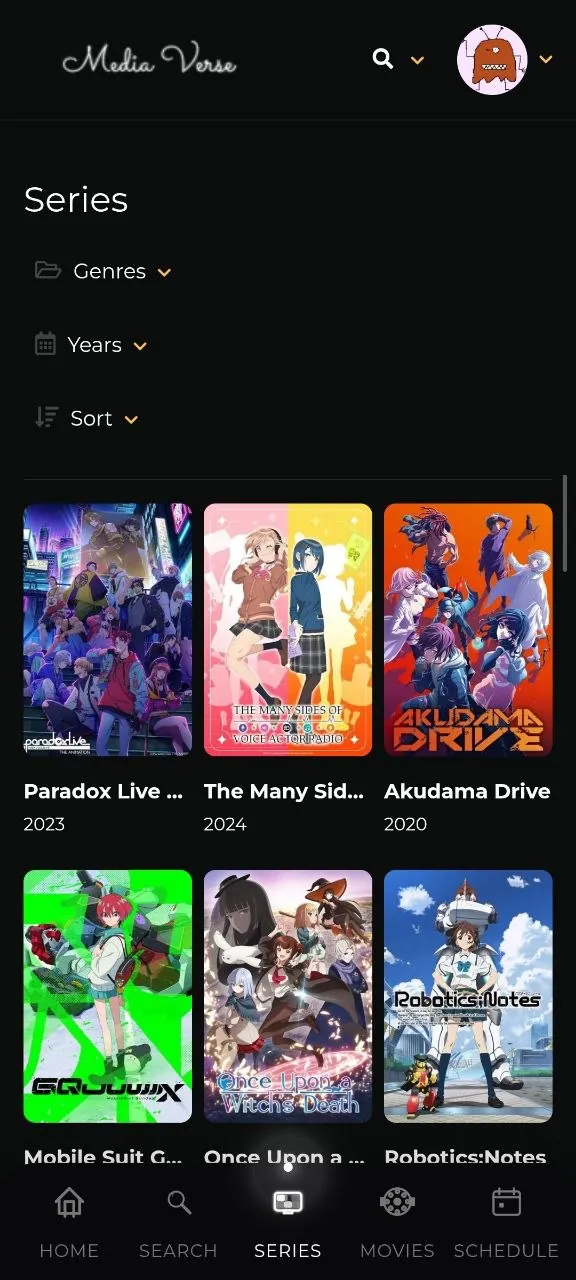 Hindi Anime Zone App Screen
