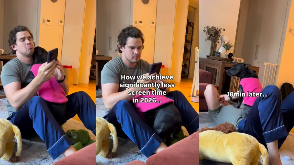 Canine Cuddle Bug Steals the Show