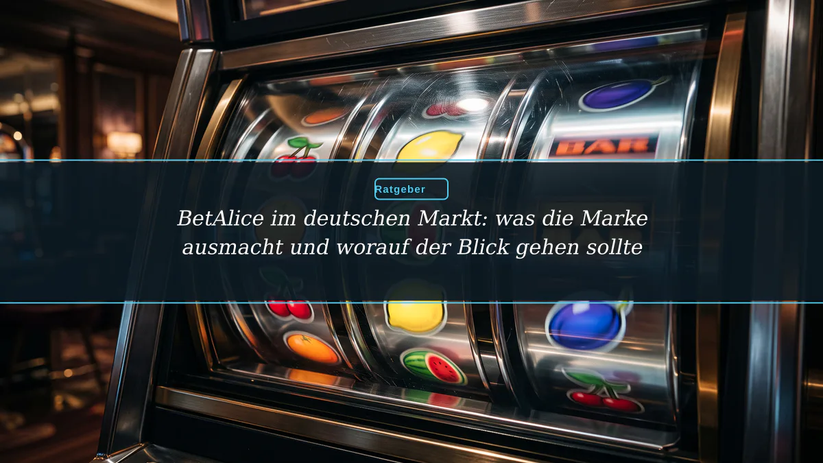 BetAlice im deutschen Markt: was die Marke ausmacht und worauf der Blick gehen sollte