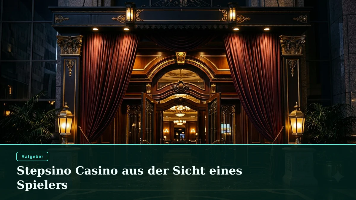 Stepsino Casino aus der Sicht eines Spielers