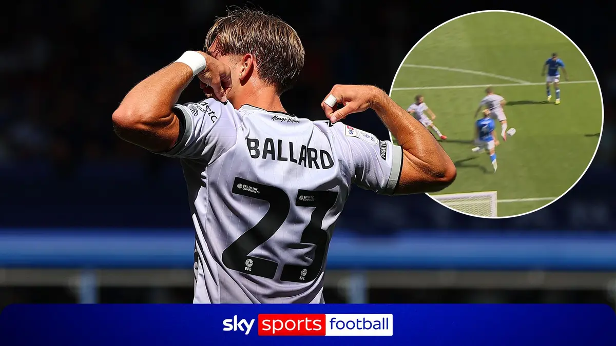 Dom Ballard's Backheel Goal Stuns Bristol City Fans