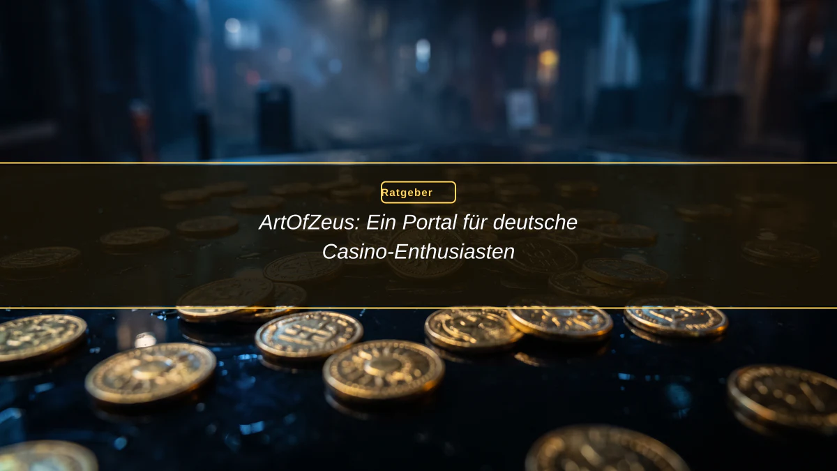 ArtOfZeus: Ein Portal für deutsche Casino-Enthusiasten