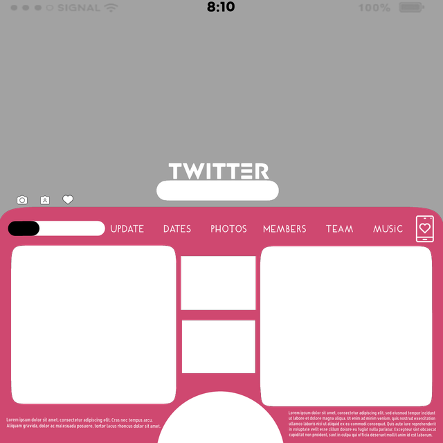 Template interpretación rosa