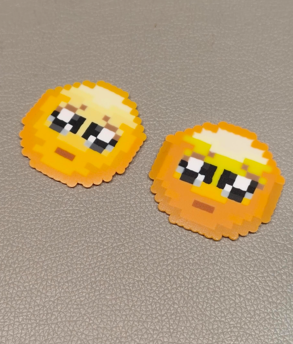 emoji perler bead