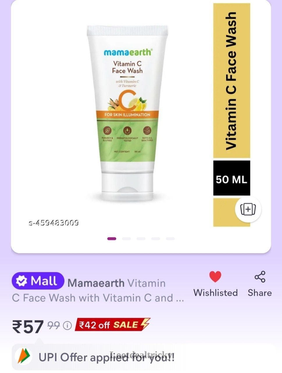 Uthao 57 Mamaearth – Fantastic Price Cut @ ₹57