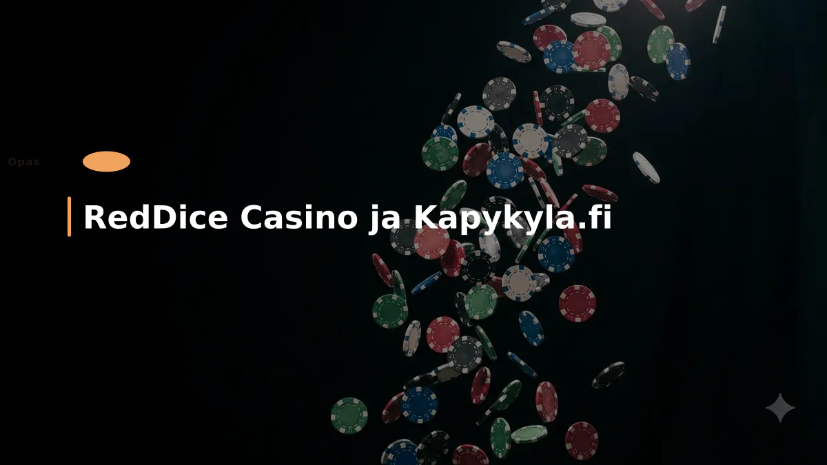 RedDice Casino ja Kapykyla.fi