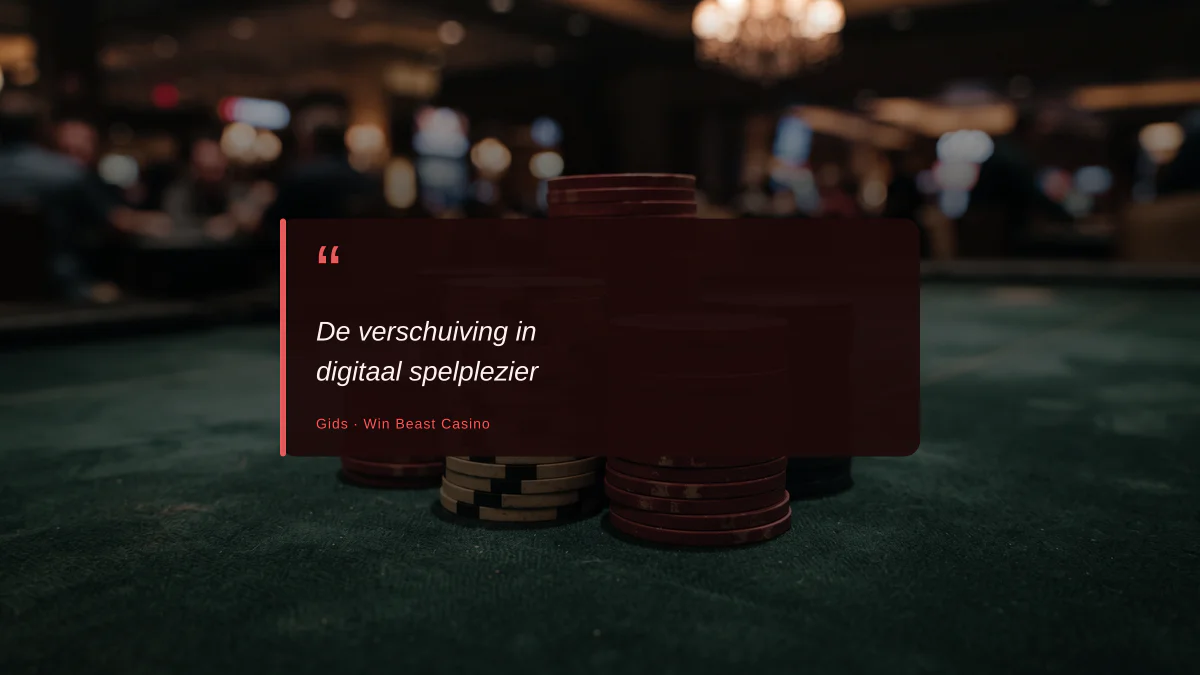 De verschuiving in digitaal spelplezier