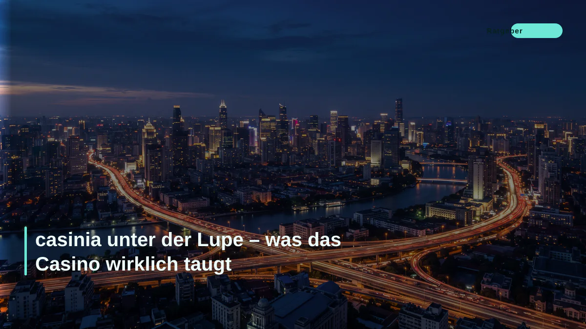 casinia unter der Lupe – was das Casino wirklich taugt
