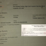 Discharge advance note Urology