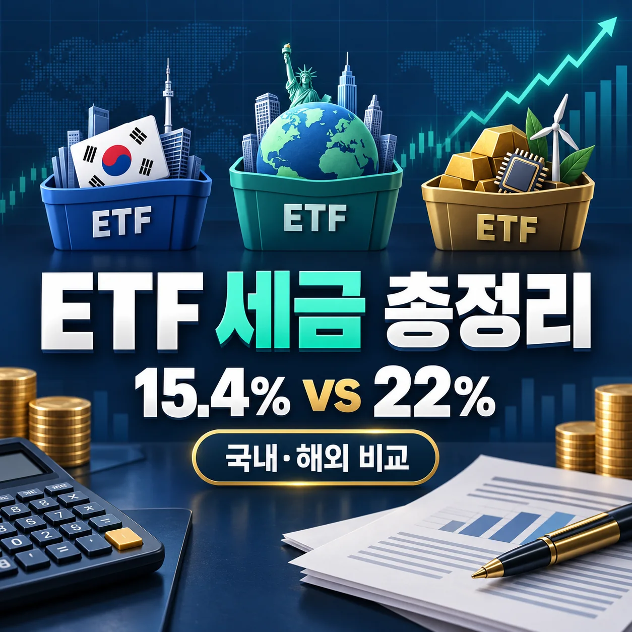 ETF 세금 총정리｜국내·해외 ETF 매매차익과 분배금 차이 7가지