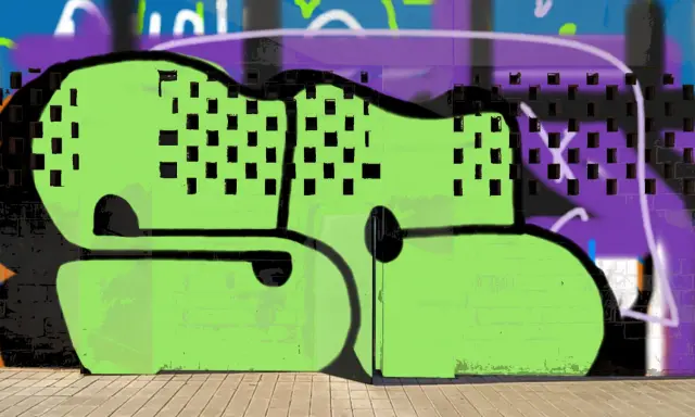 Graffiti artwork by 3OPK