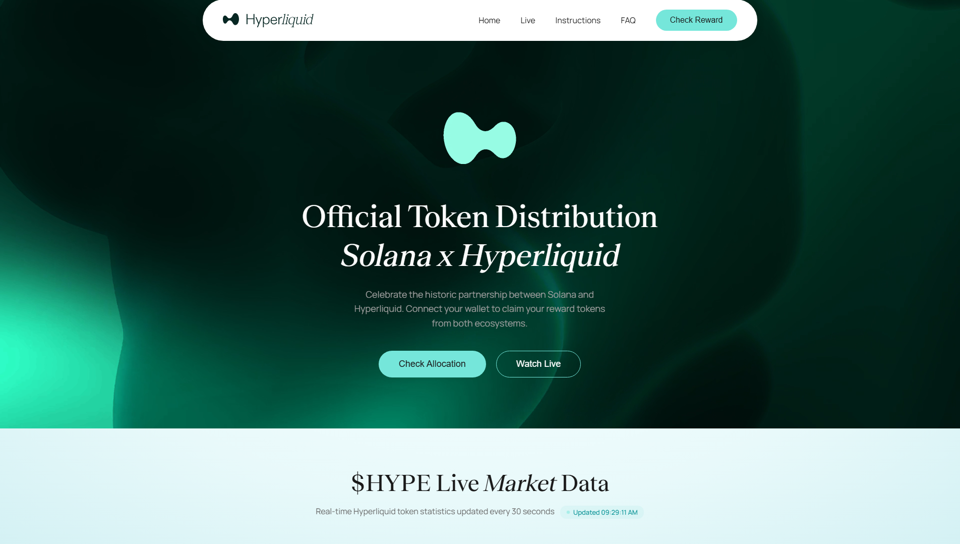 Screenshot of hyperprotocol-claim.live