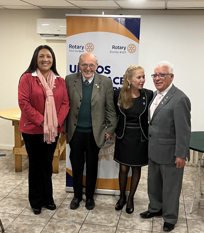 Gobernador Wilson Villalobos Pérez da inicio a sus visitas oficiales en Rotary Club Quilpué - Foto 10