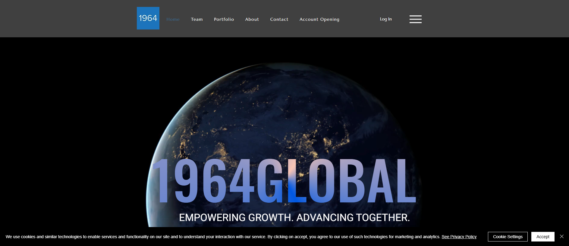 Stored capture of 1964global.com