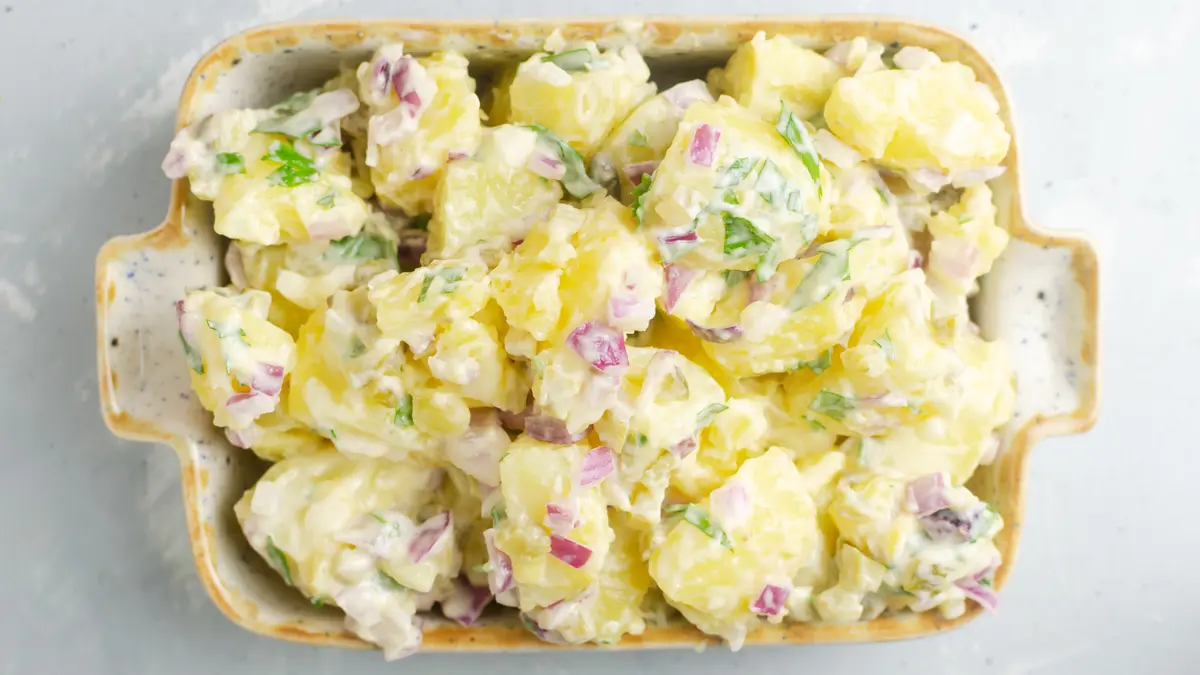 A New Twist for Potato Salad Crunch