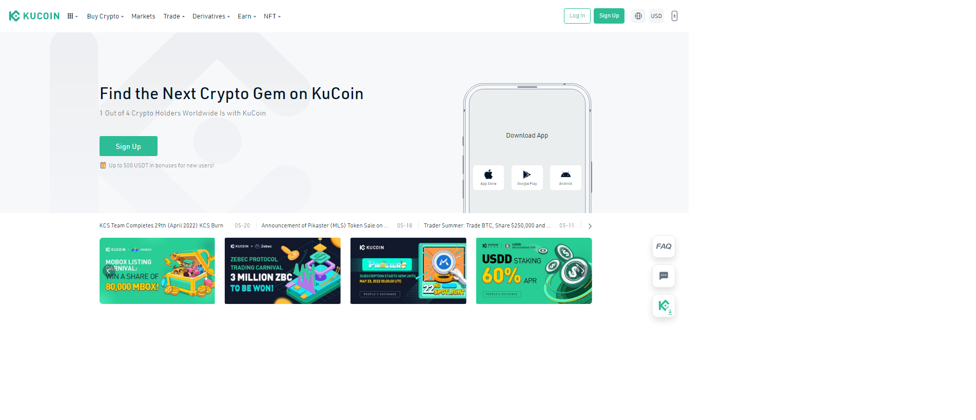 Stored capture of kucoimmlogin.webflow.io