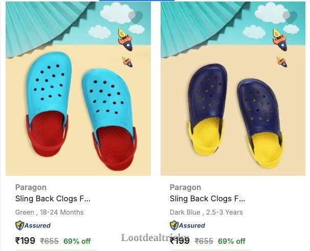 Paragon Sandals Upto – Ultimate Budget Deal @ ₹199 (71%) Paragon Sandals Upto – Ultimate Budget Deal @ ₹199 (71%)
