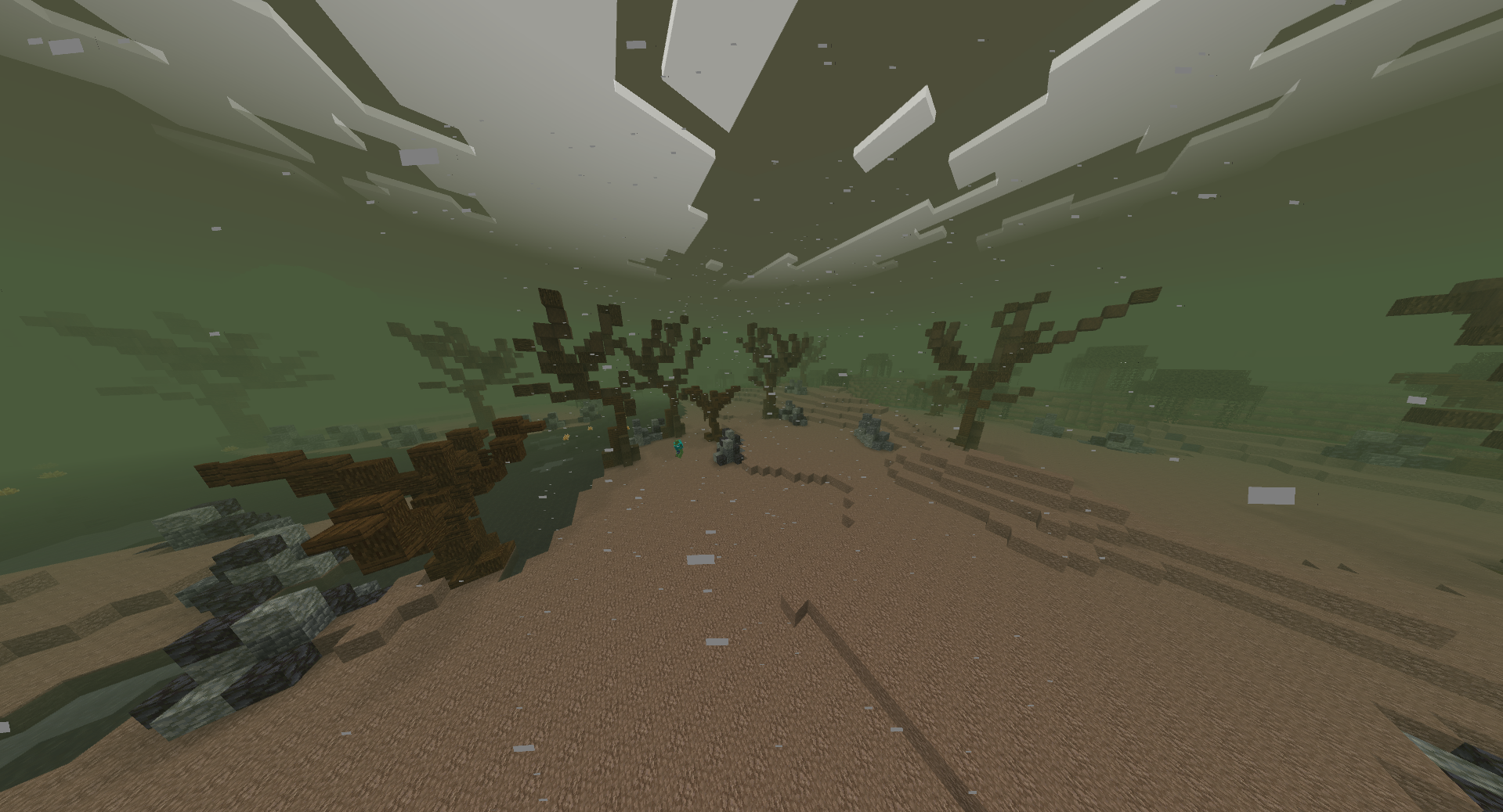 Crimson Fallout Zone Biome
