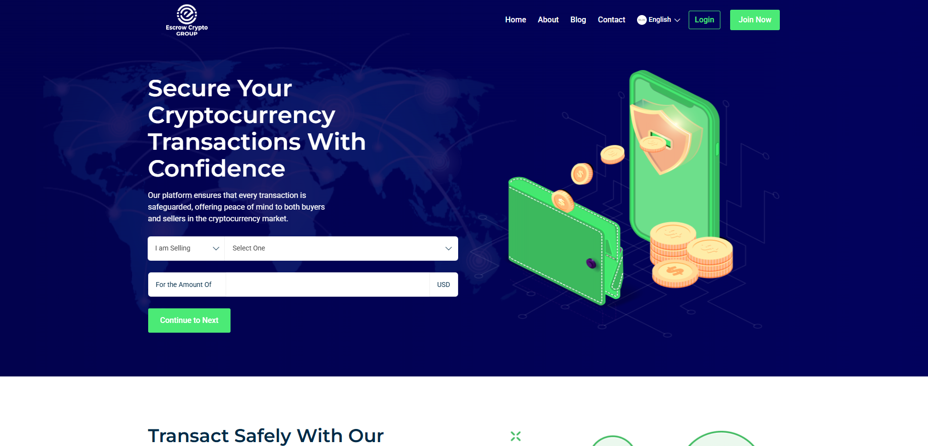 Stored capture of escrowcryptogroup.com