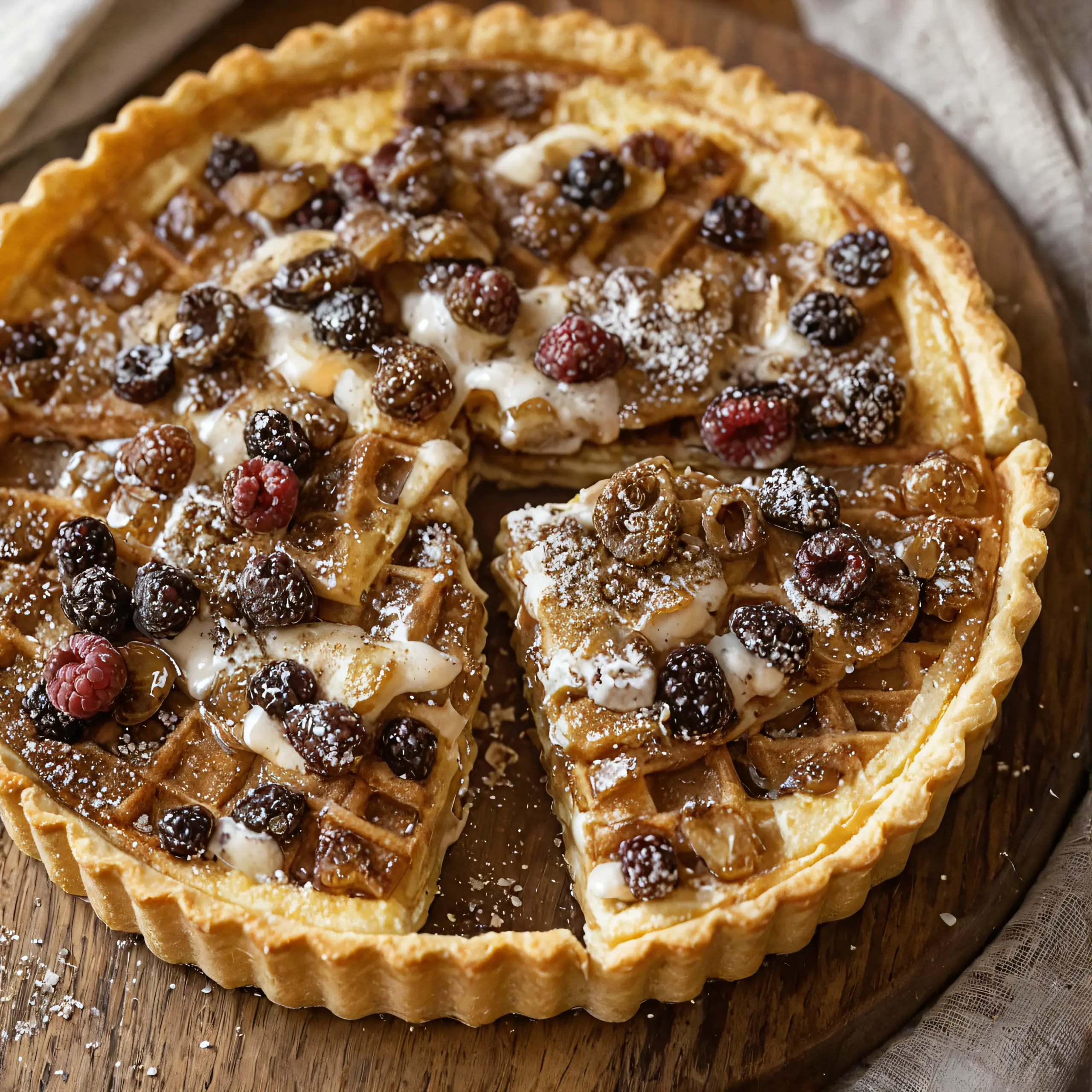 Onion and Mushroom Tart Recipe