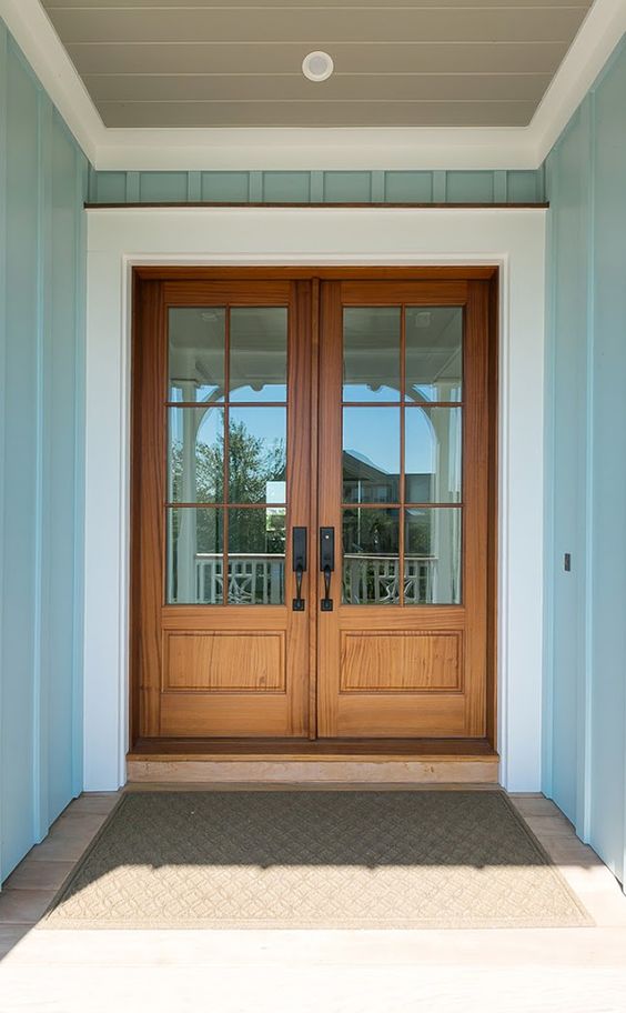 Doors Solid Wood Partition - ID SW-DR-0256