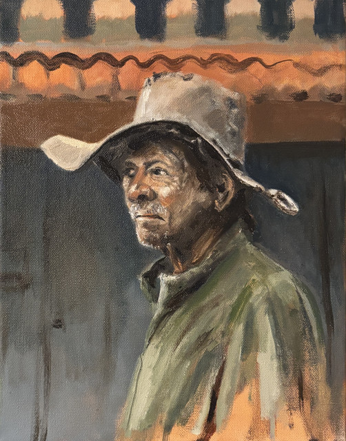 The Man of Maracaibo — Easel View