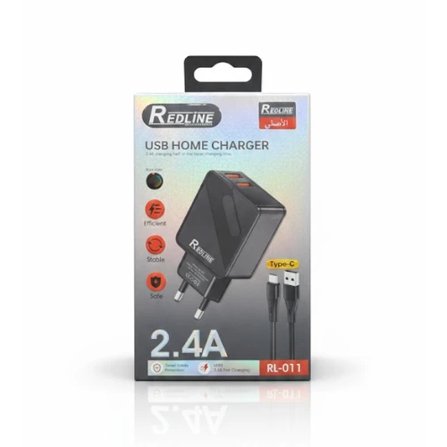 رأس شاحن Redline RL-011 تايب C 2.4A