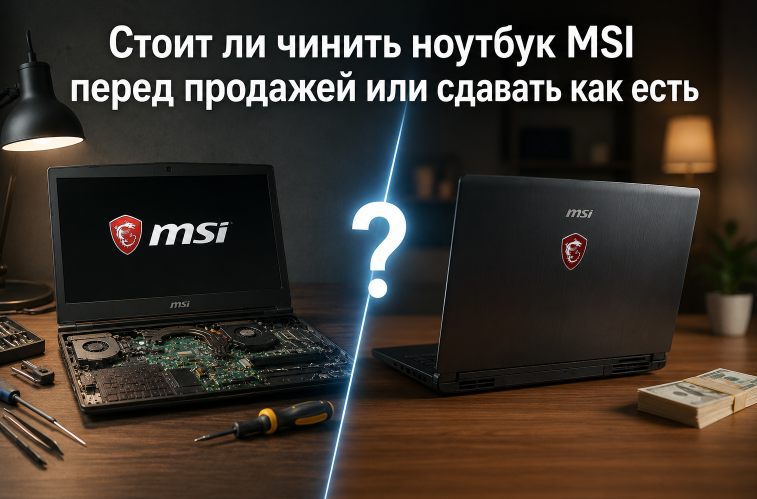 Продажа ноутбуков MSI