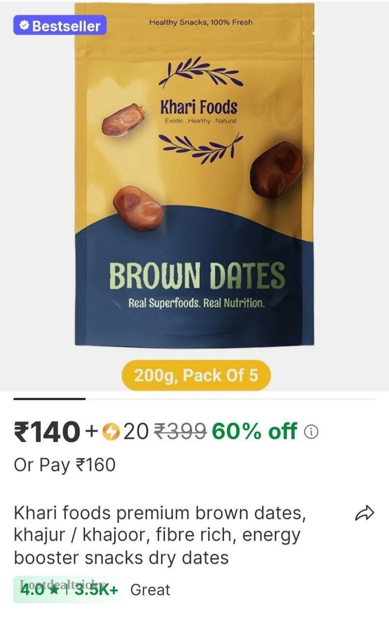 140 1kg Dates – Just ₹140 | Exclusive Sale Discount 140 1kg Dates – Just ₹140 | Exclusive Sale Discount