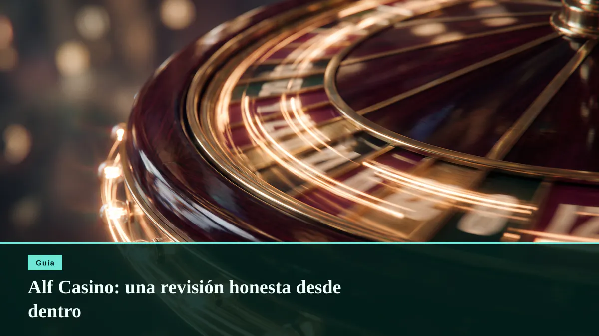 Alf Casino: una revisión honesta desde dentro