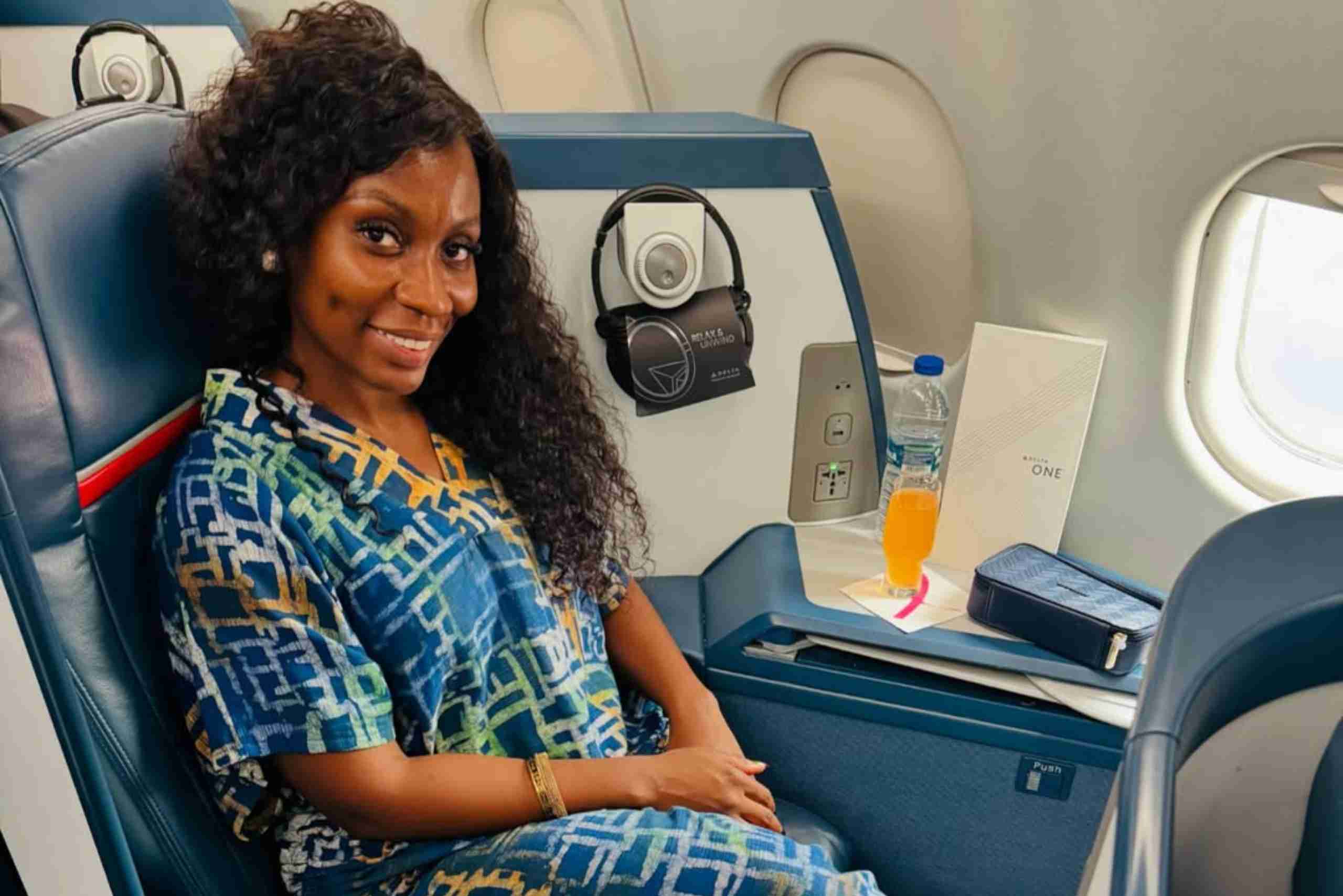 An image showing Funke Ogunkoya going on a trip.