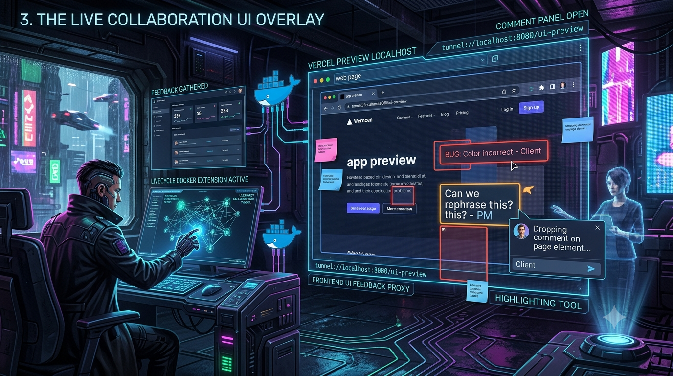 The Live Collaboration UI Overlay: Transforming Localhost into a Feedback Hub