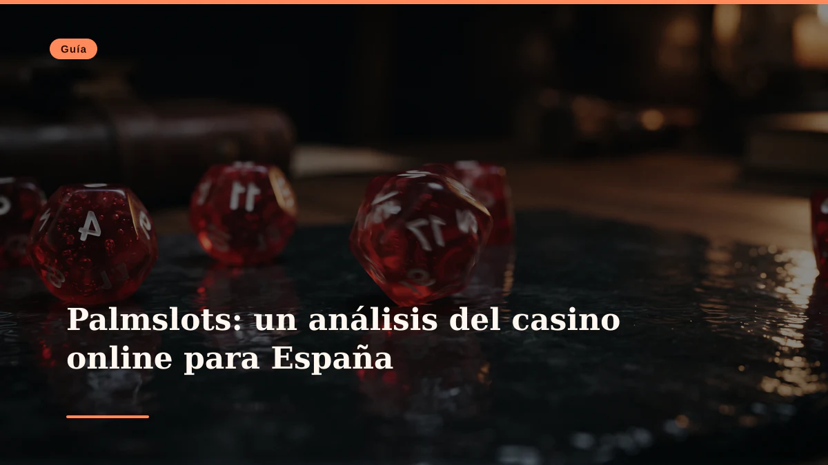 Palmslots: un análisis del casino online para España