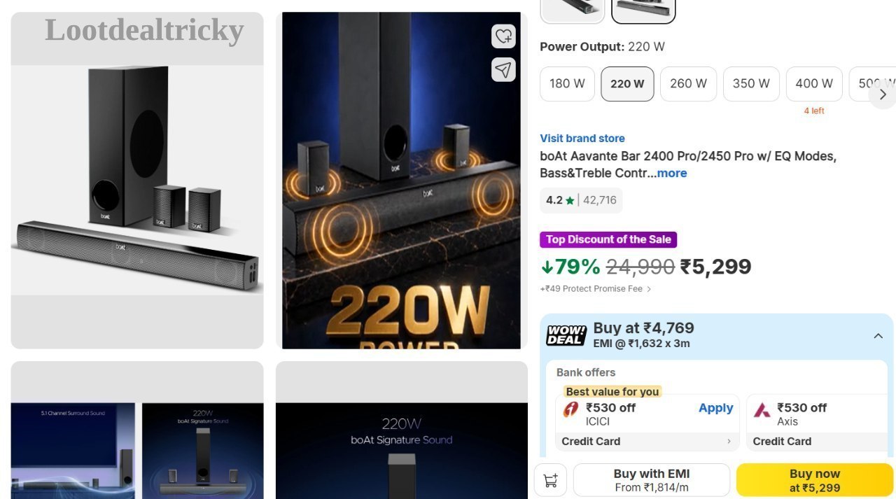 4769 | Huge Savings Offer