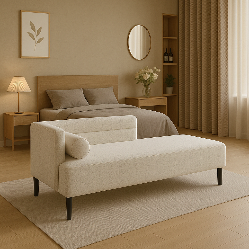 Minimal Bedside Bench - 3 Seater - related sofa at AM Sofa Studio Lahore