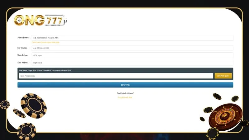 bantuan88 casino