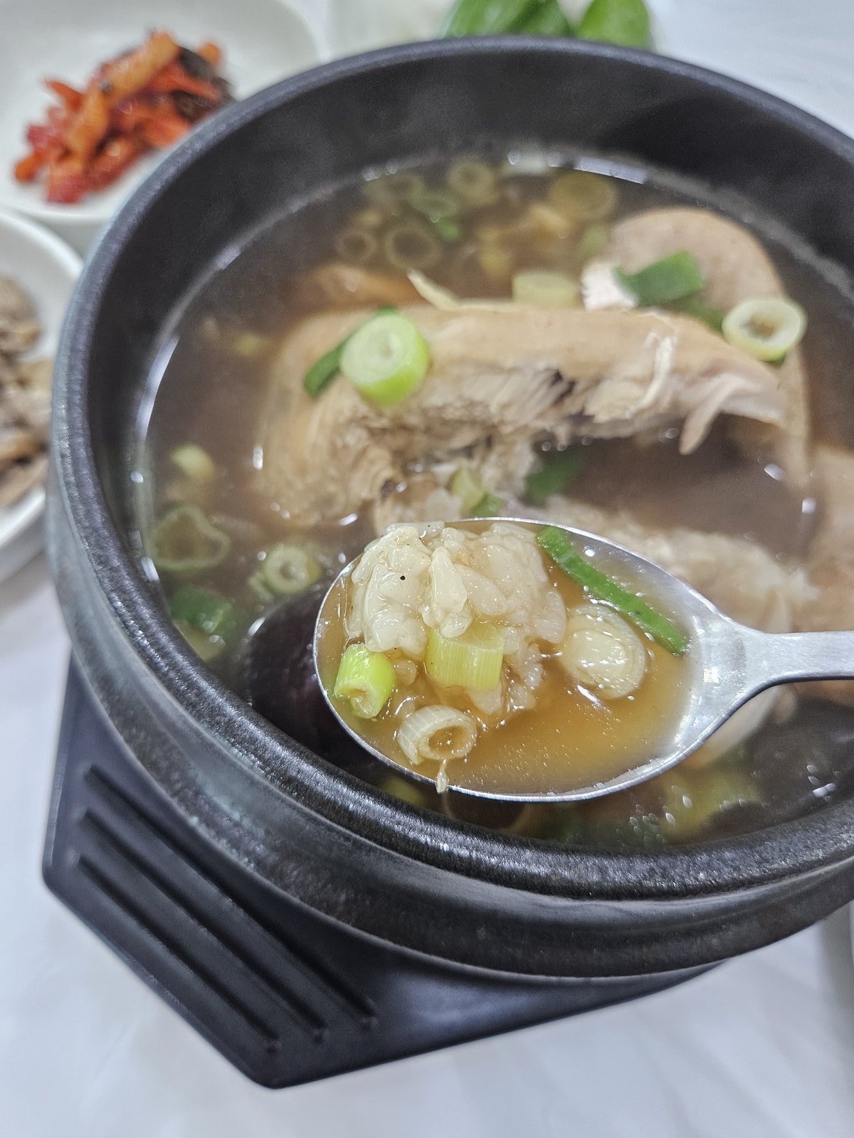 수림삼계탕 반여점 참옻삼계탕 진한 국물