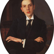 Портрет Е С Михайлова 1916