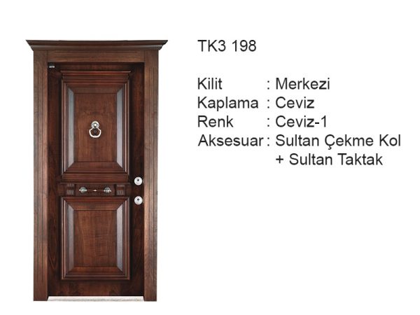 Steel door TK3 198