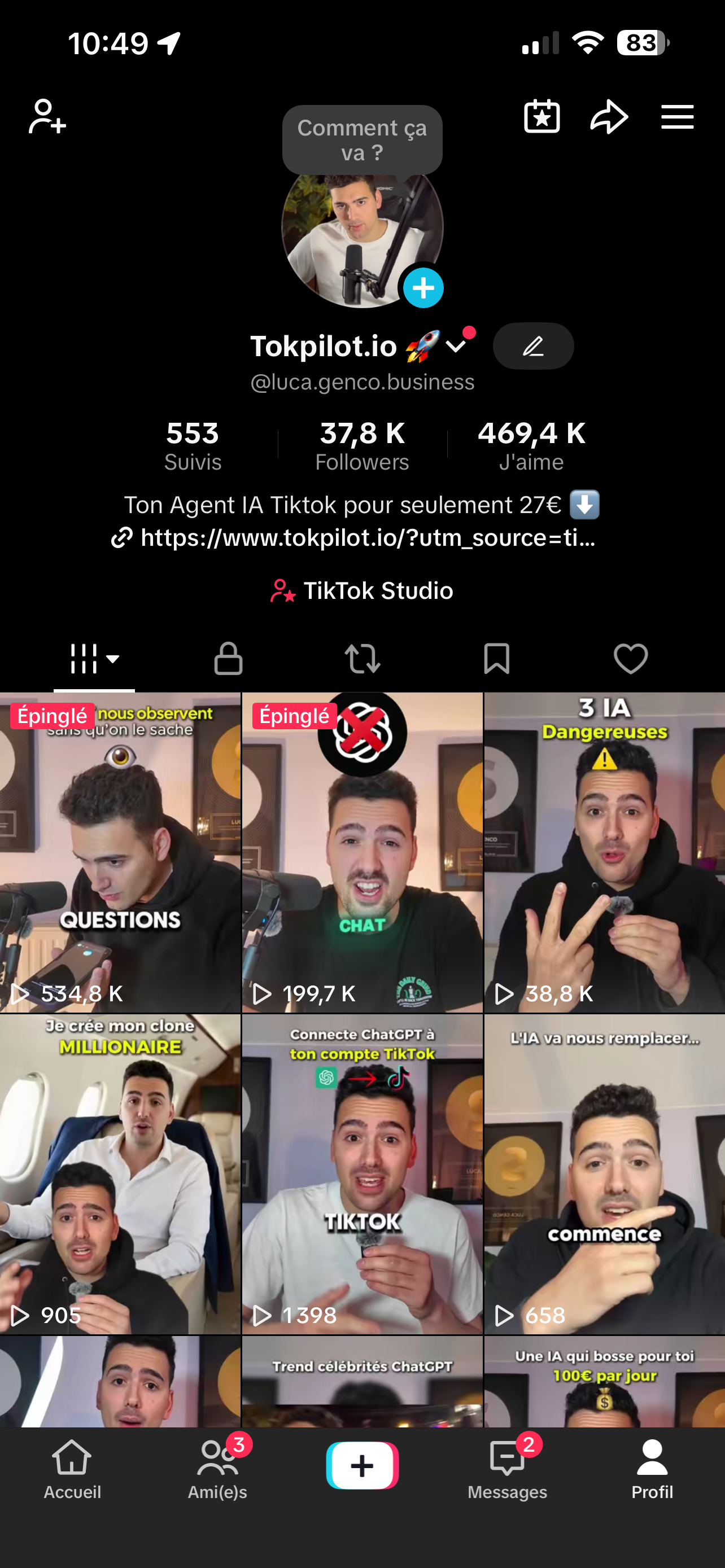 TikTok Machine à Cash
