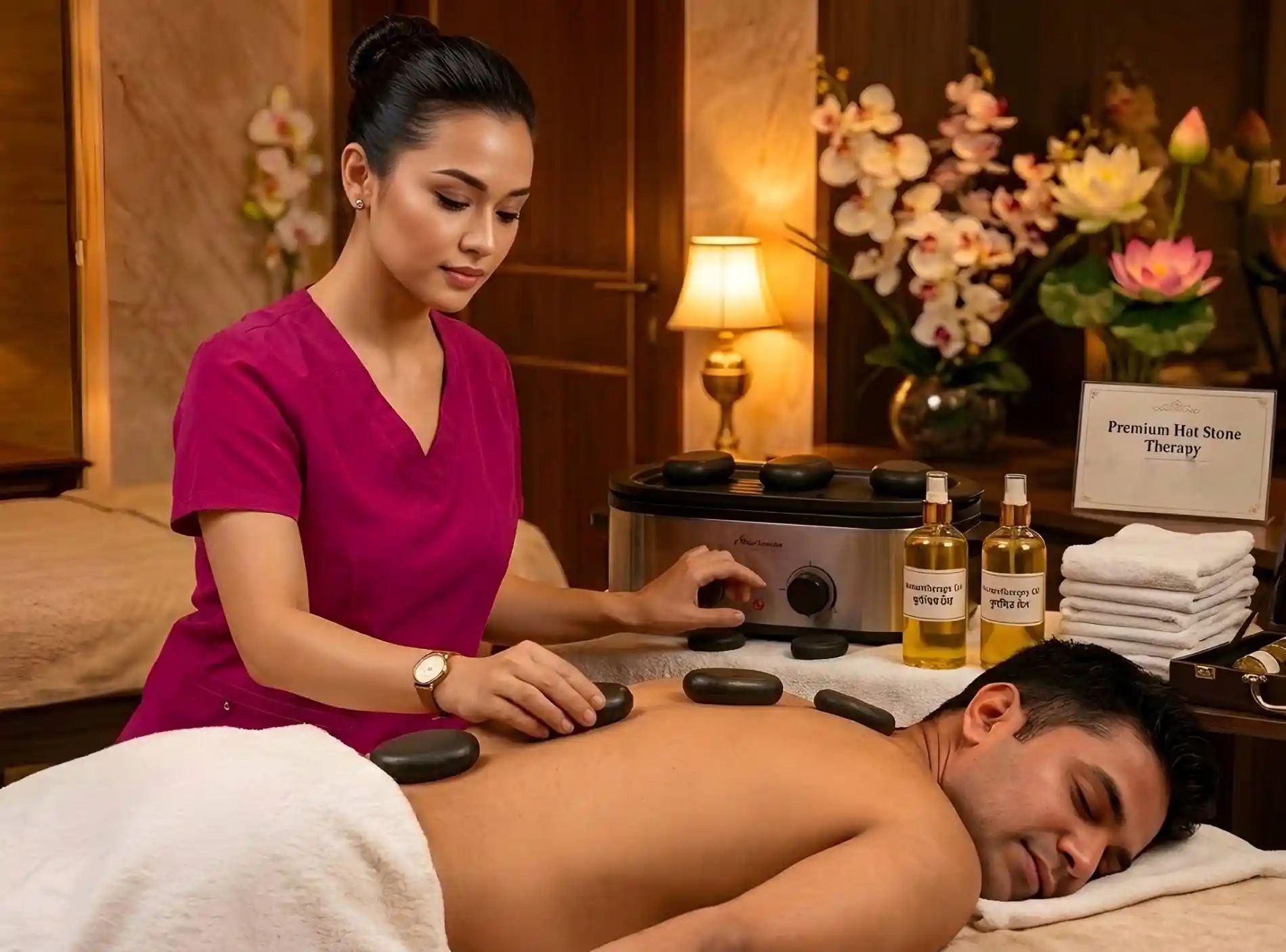 Hot Stone Massage Therapy Pune