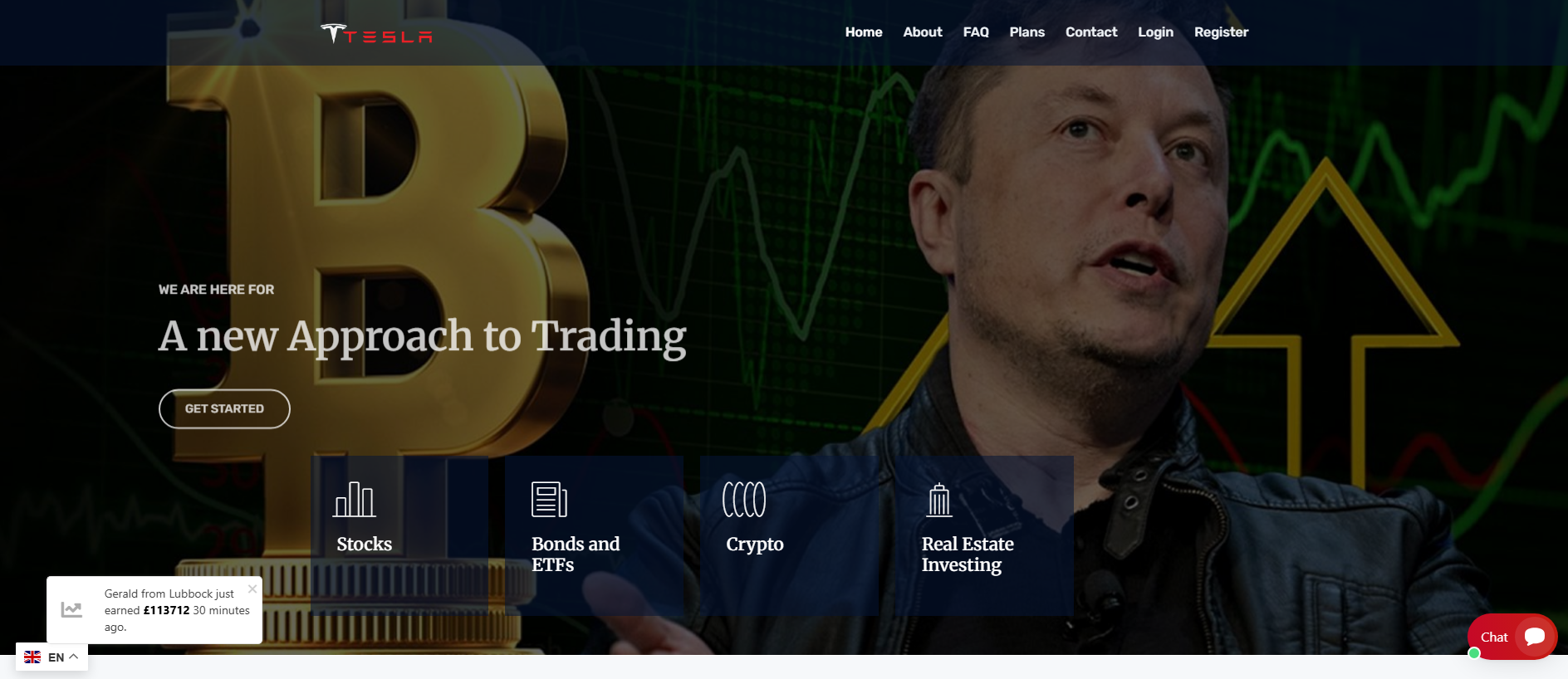 Screenshot of teslaquantumtrade.com
