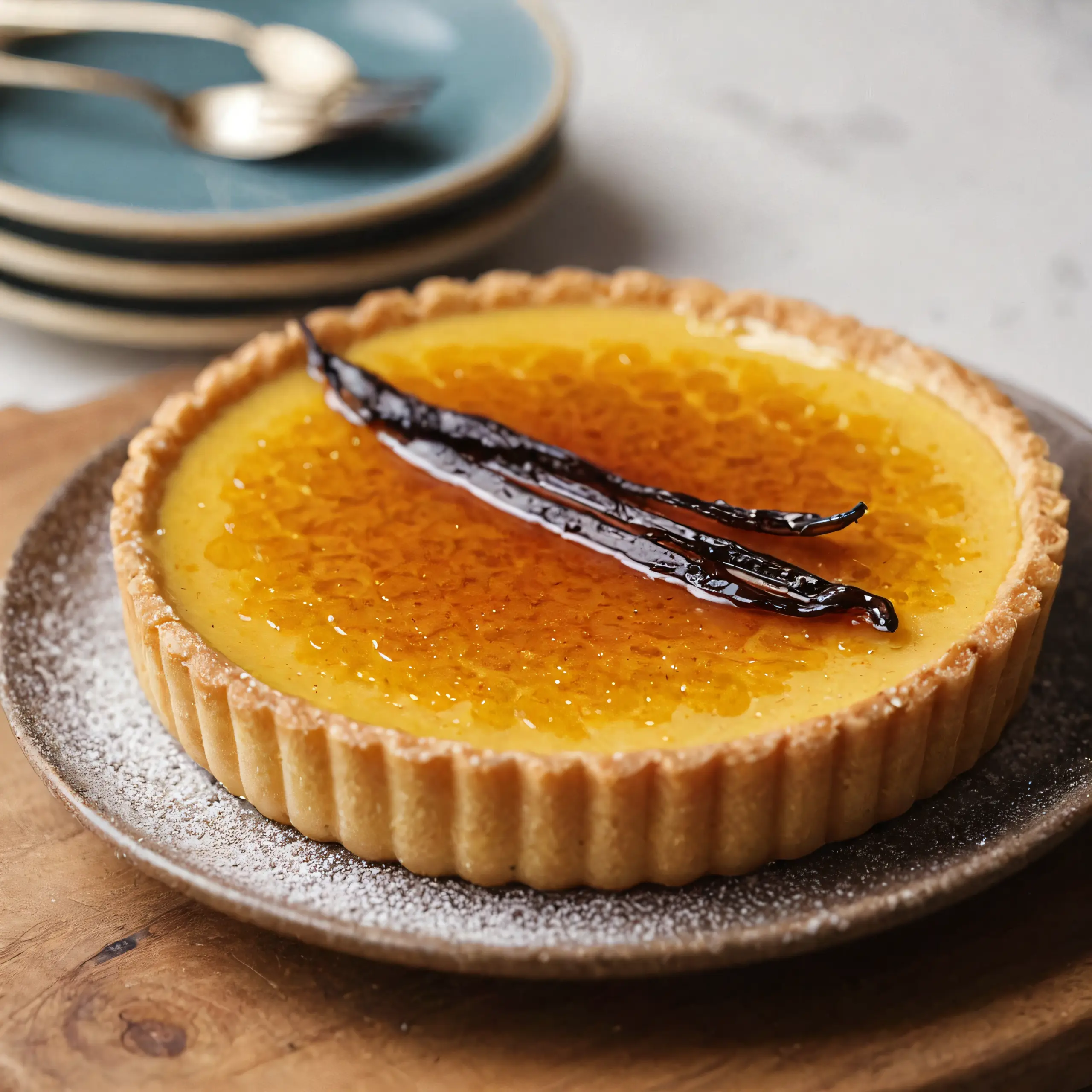 Vanilla Bean Flan Tart Cooking Guide